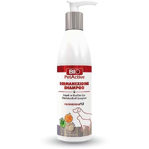 BIO PETACTİVE DERMAHEXIDINE ŞAMPUAN 250ML