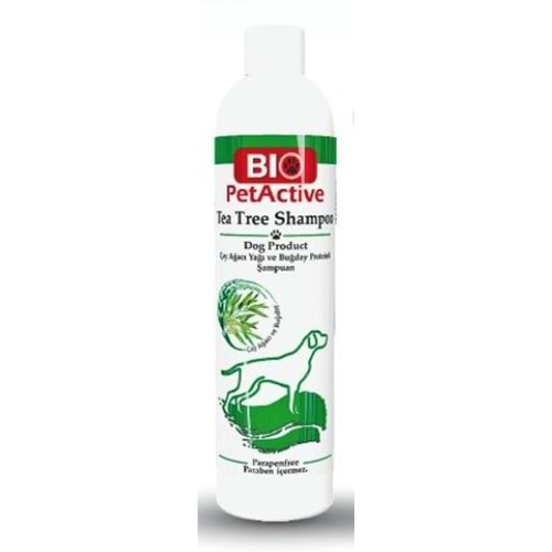 BIO PETACTİVE ÇAY AĞAÇLI KÖPEK ŞAMPUANI 250ML