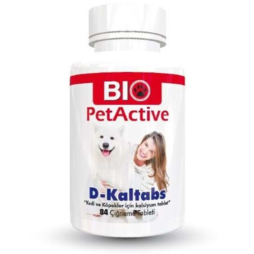 BIO PETACTİVE D-KALTABS 84 TABS