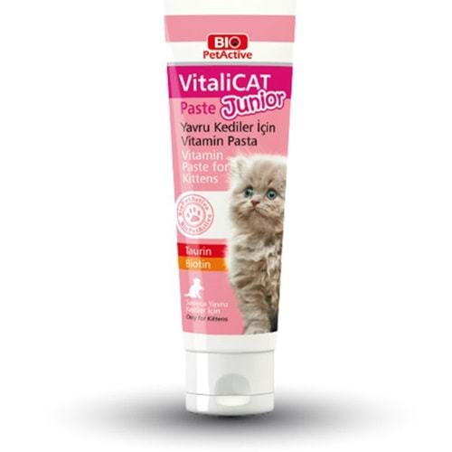 BIO PETACTİVE VİTALİCAT JUNİOR PASTE 100ML