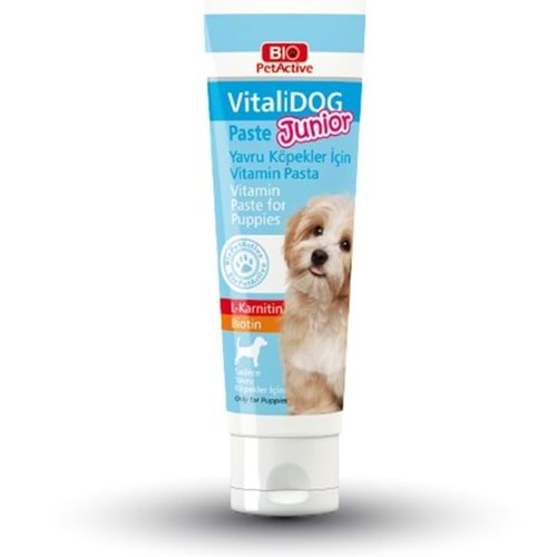 BIO PETACTİVE VİTALİDOG JUNİOR PASTE 100ML