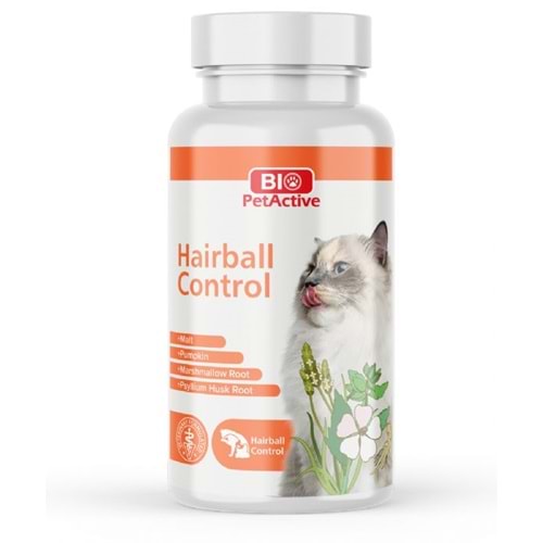 BIO PETACTİVE KEDİLER İÇİN HAİRBALL CONTROL 90 TABS