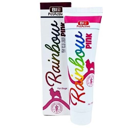 BIO PETACTİVE RAİNBOW PİNK KÖPEKLER İÇİN TÜY BOYASI
