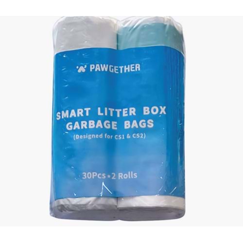 PAWGETHER COMFY SMART 2 OTOMATİK KEDİ TUVALETİ POŞETİ 60ADET