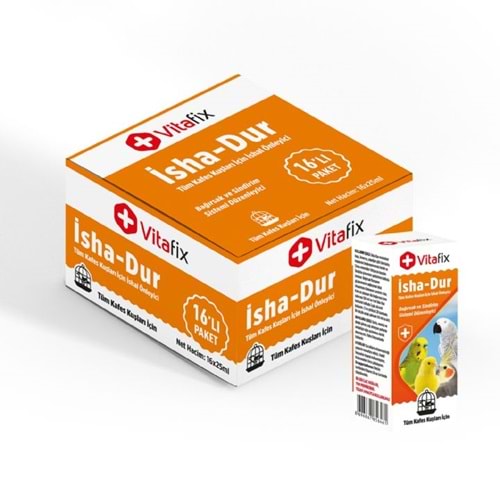 VİTAFİX İSHA-DUR 25ML 16LI