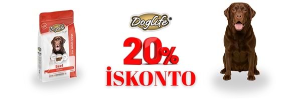 1KG DOGLIFE KÖPEK MAMALARINDA KOLİ ALIMLARINA %20 İSKONTO