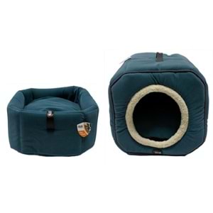 10302-ALLY PAWS SEKİZGEN FONKSİYONEL YUVA ve YATAK