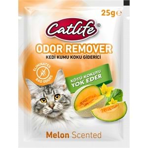 204058-CATLİFE KEDİ KUMU KOKU GİDERİCİ KAVUNLU 25GR 15Lİ