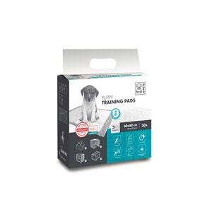 10100401 M-PETS PUPPY KÖPEK ÇİŞ EĞİTİM PEDİ 60X60CM 30LU
