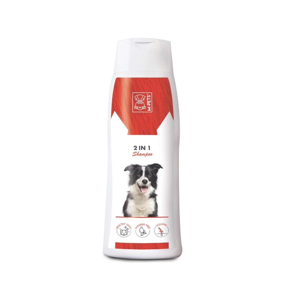 10102199 M-PETS DOG SHAMPOO 2IN1 ŞAMPUAN/BAKIM KREMİ 250ML