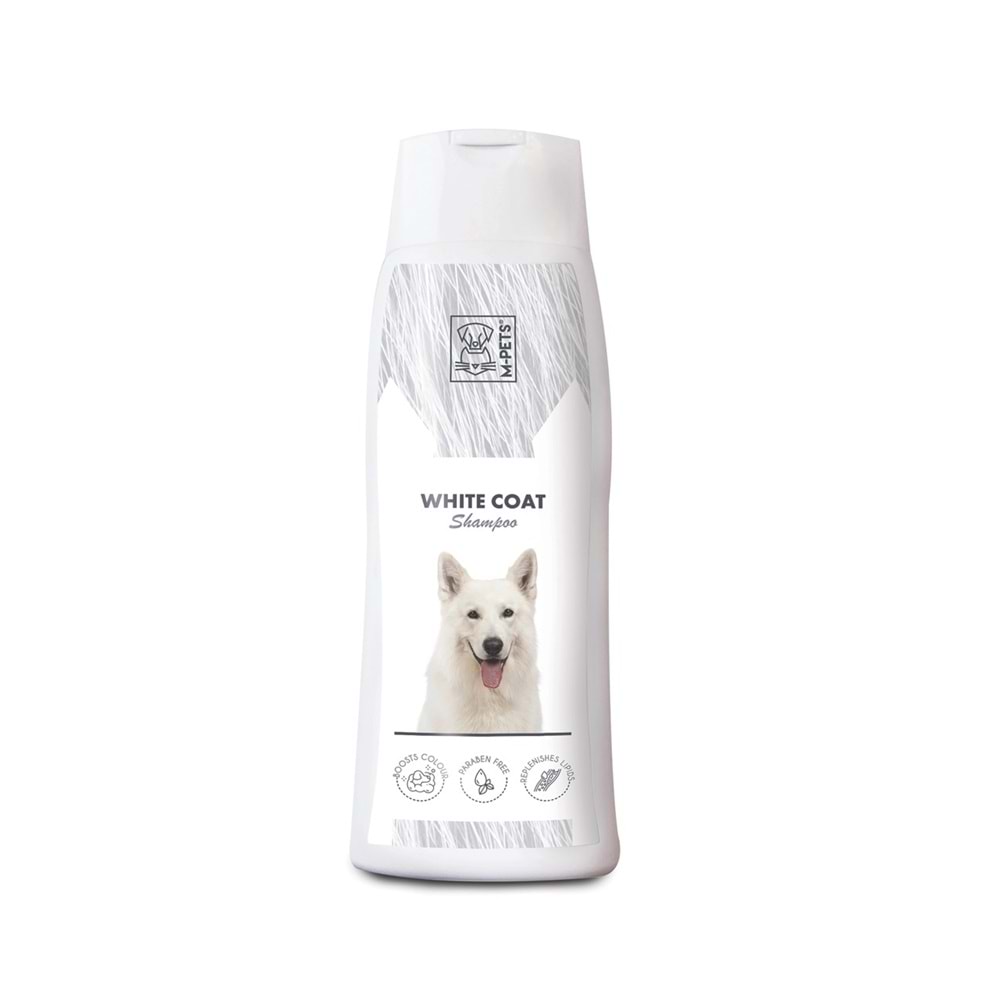 10102699 M-PETS DOG SHAMPOO WHITE COAT 250ML