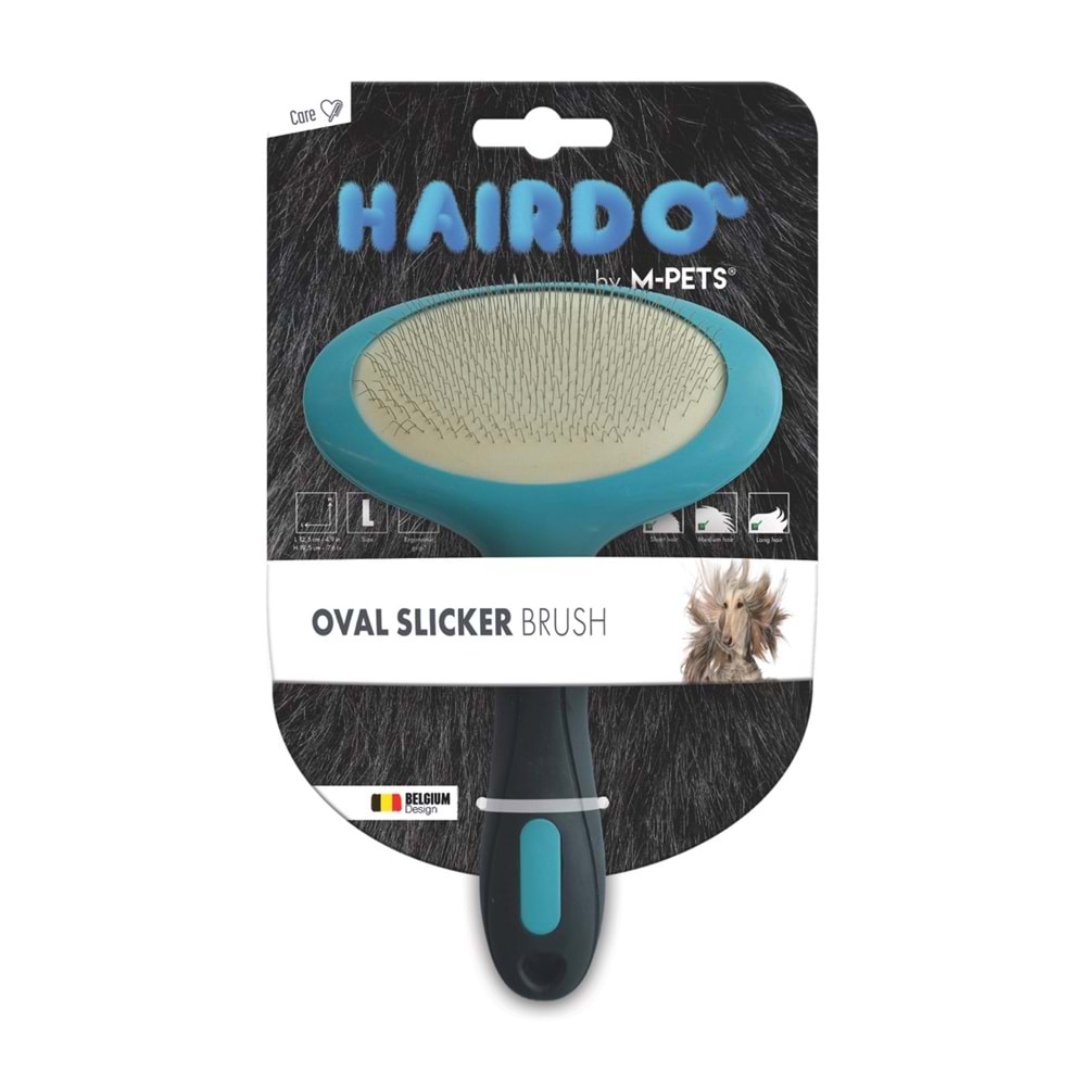 10104799 M-PETS KÖPEKLER İÇİN İNCE TELLİ OVAL FIRÇA (L)