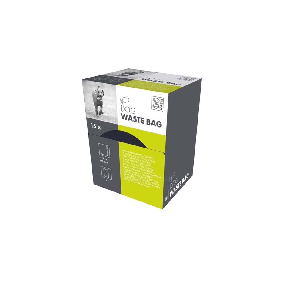 10110308 M-PETS DIŞKI POŞETİ 15 YAPRAK 64LÜ PAKET