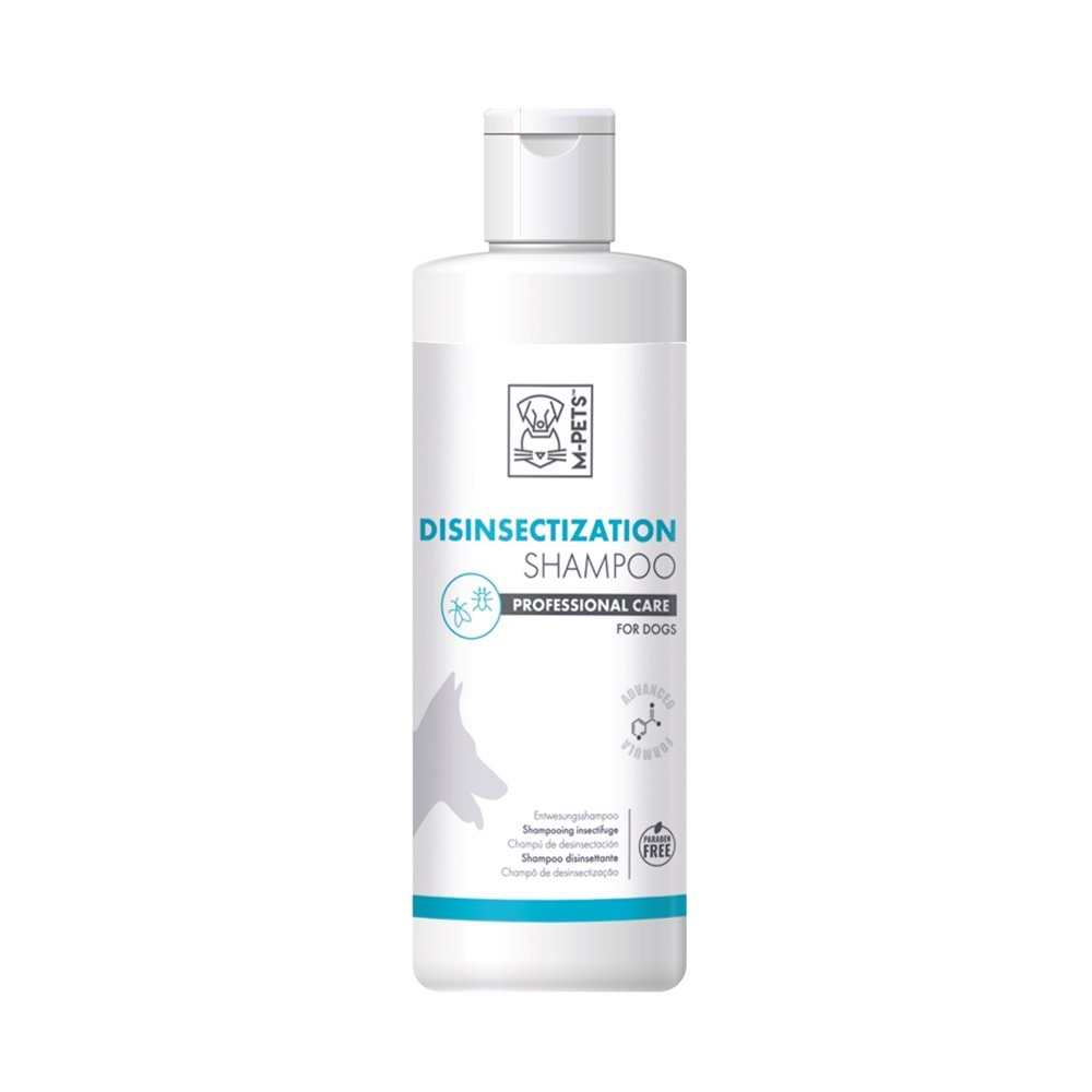 10114199 M-PETS DOG DISINSECTIZATION SHAMPOO 250ML PROFESSIONAL CARE