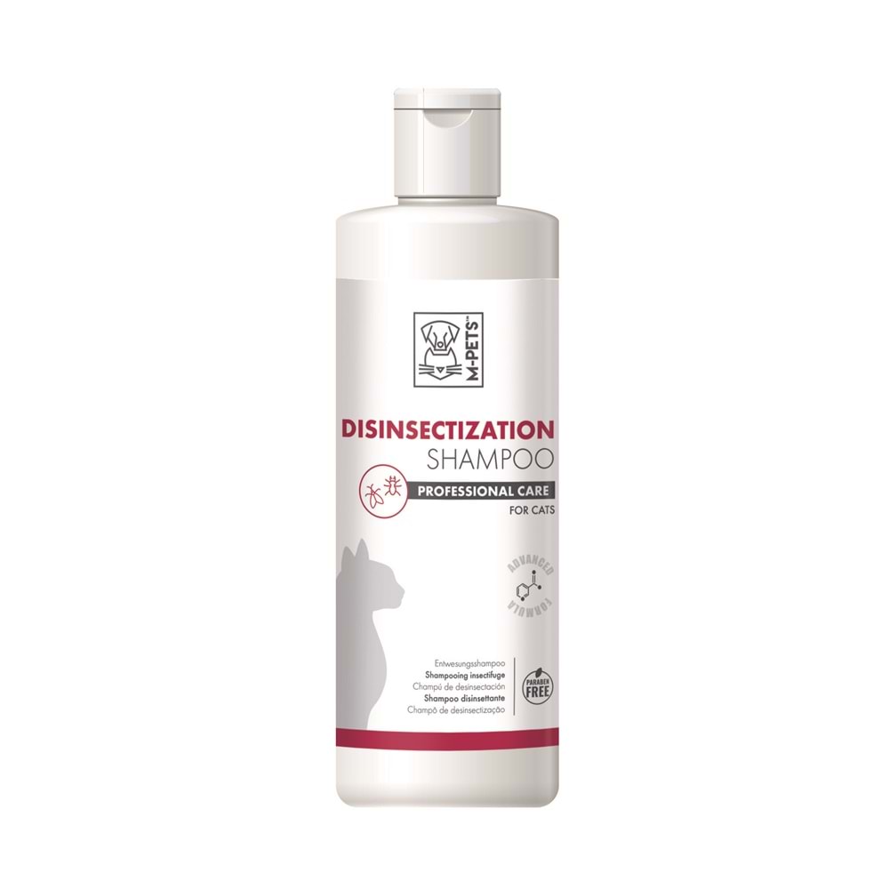 10114299 M-PETS CAT DISINSECTIZATION SHAMPOO 250ML PROFESSIONAL CARE
