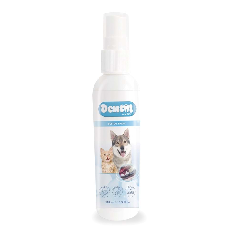 10117399 M-PETS DENTAL SPRAY 118ML