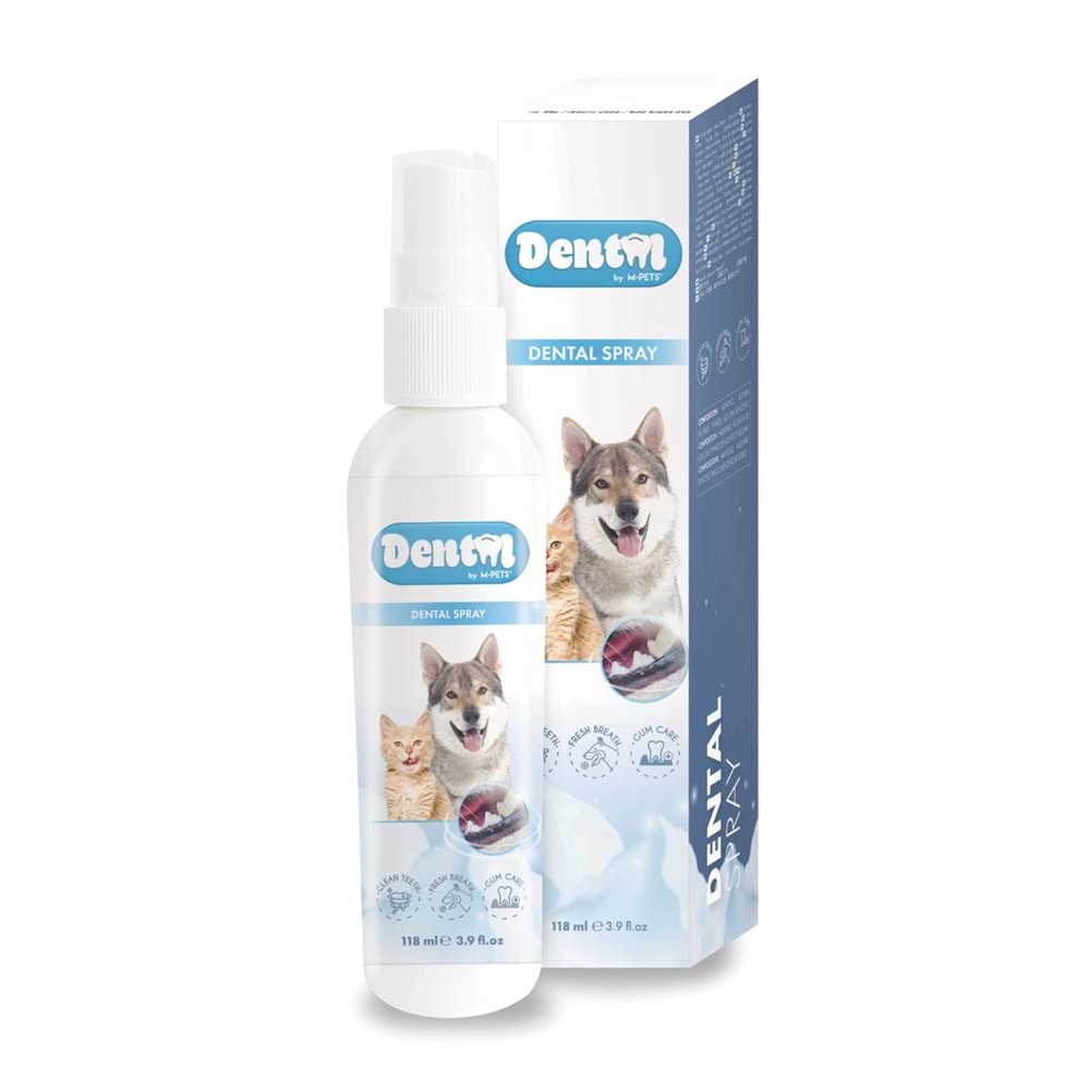 10117399 M-PETS DENTAL SPRAY 118ML