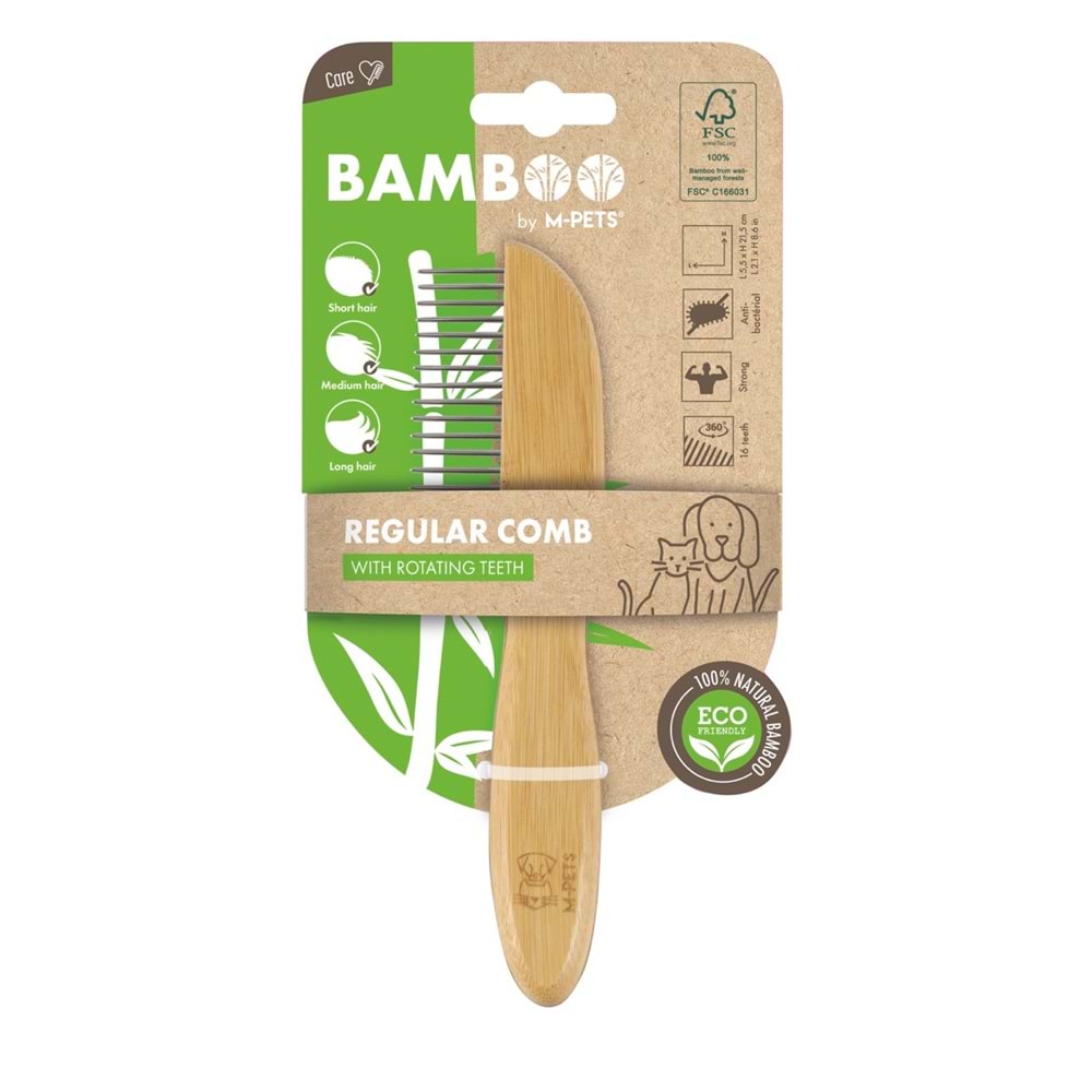 10119799 M-PETS BAMBOO TARAK