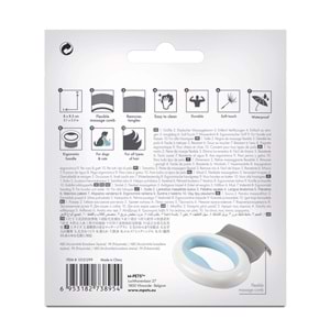 10121299 M-PETS MINI PET COMB BLUE