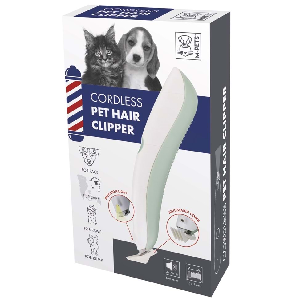 10123199 M-PETS CORDLESS ŞARJLI TRAŞ MAKİNESİ/PATİ ve BURUN ÇEVRESİ İÇİN