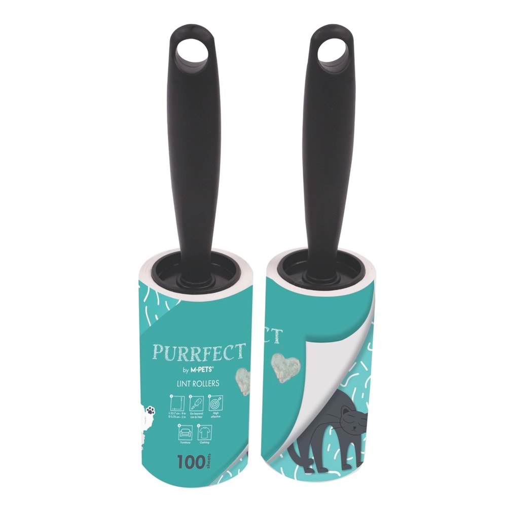 10127899 M-PETS PURRFECT TÜY TOPLAMA RULOSU 100 YAPRAK GREEN