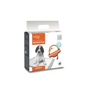 10163201 M-PETS YAPIŞKANLI KÖPEK ÇİŞ EĞİTİM PEDİ 60X60CM 30LU