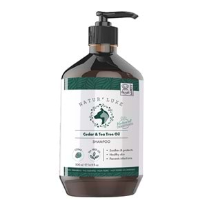 10171999 M-PETS NATURLUXE DOG SHAMPOO CEDAR & TEA TREE OİL 500ML