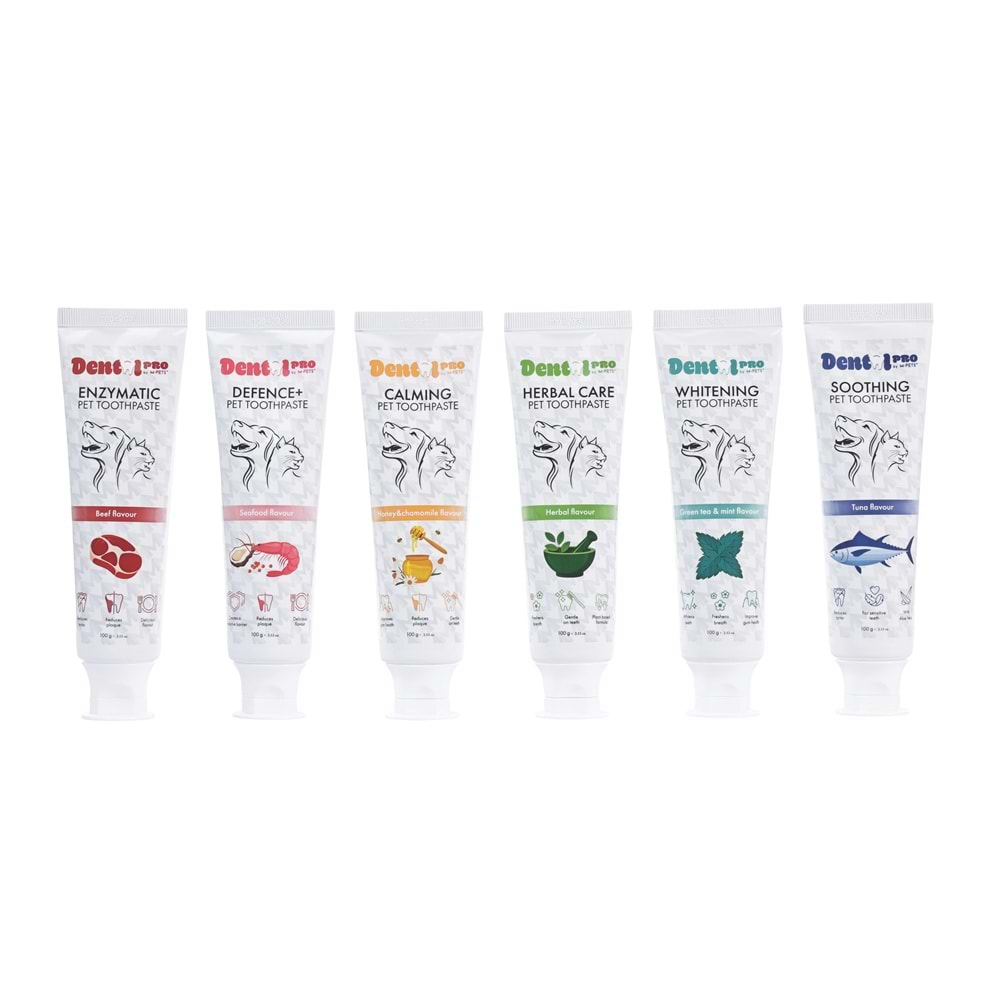 10181699 M-PETS DENTAL CARE PRO YEŞİL ÇAY ve NANE AROMALI DİŞ MACUNU 100GR