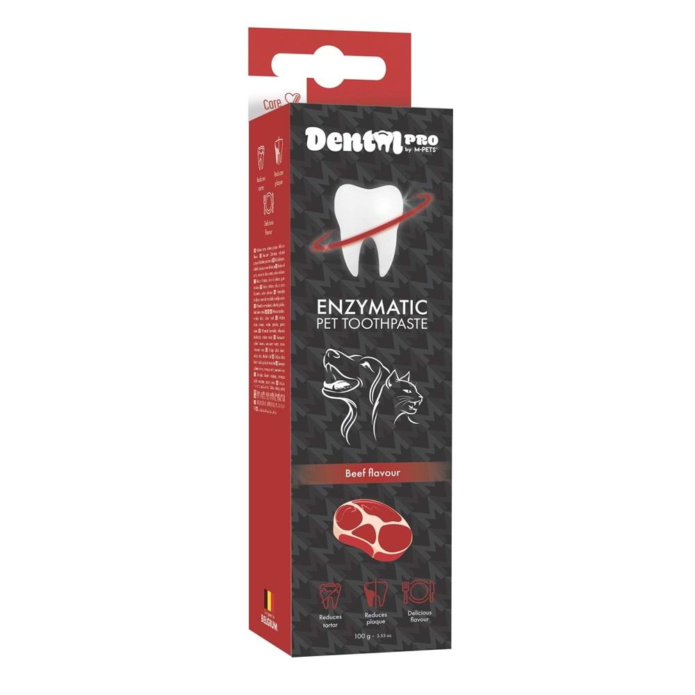 10181999 M-PETS DENTAL CARE PRO BİFTEK AROMALI DİŞ MACUNU 100GR