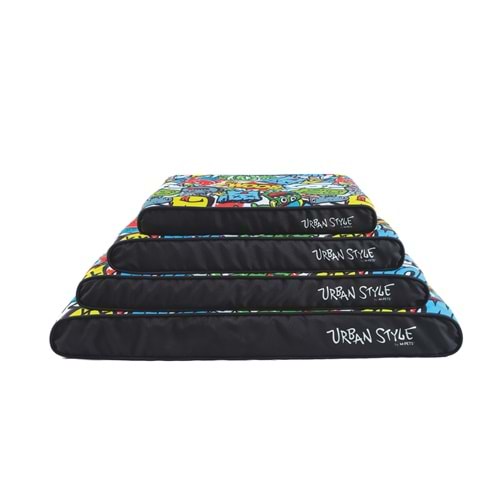 10365199 M-PETS URBANSTYLE CONTEMPO CUSHION YATAK MULTİCOLOR (M) 80X55X9CM