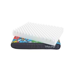 10365199 M-PETS URBANSTYLE CONTEMPO CUSHION YATAK MULTİCOLOR (M) 80X55X9CM