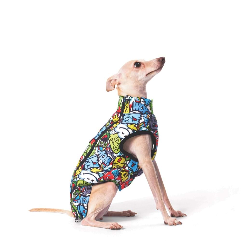 10367799 M-PETS URBANSYTLE WINTER JACKET MULTİCOLOR (XXL)