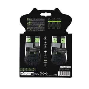 10370399 M-PETS FLEXI KÖPEKLER İÇİN AYAKKABI #2 XS GREEN EDİTİON