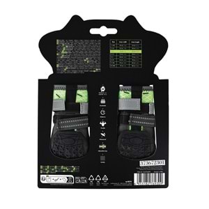 10370499 M-PETS FLEXI KÖPEKLER İÇİN AYAKKABI #3 S GREEN EDİTİON