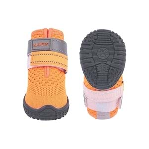 10373099 M-PETS FLEXI KÖPEKLER İÇİN AYAKKABI #6 XL ORANGE EDİTİON