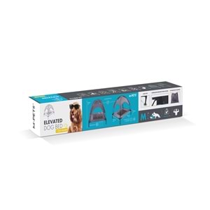 10373299 M-PETS ELEVATED ÇADIRLI KEDİ ve KÖPEK YATAĞI (M)