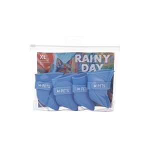 10374317 M-PETS RAINY DAY KÖPEKLER İÇİN AYAKKABI (XL) BLUE