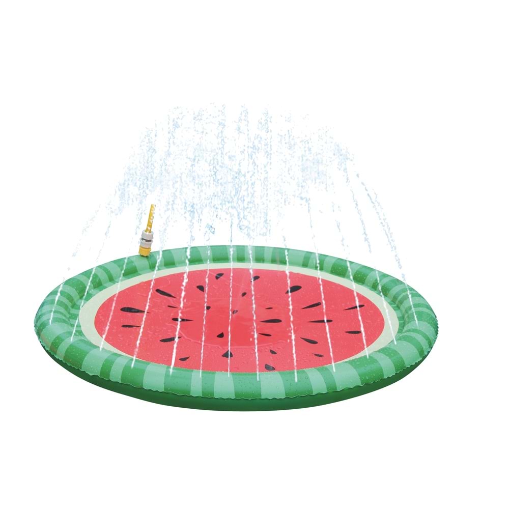 10374599 M-PETS SPLASH AQUA MAT WATERMELON OYUN HAVUZU FİSKİYELİ 100CM (S)