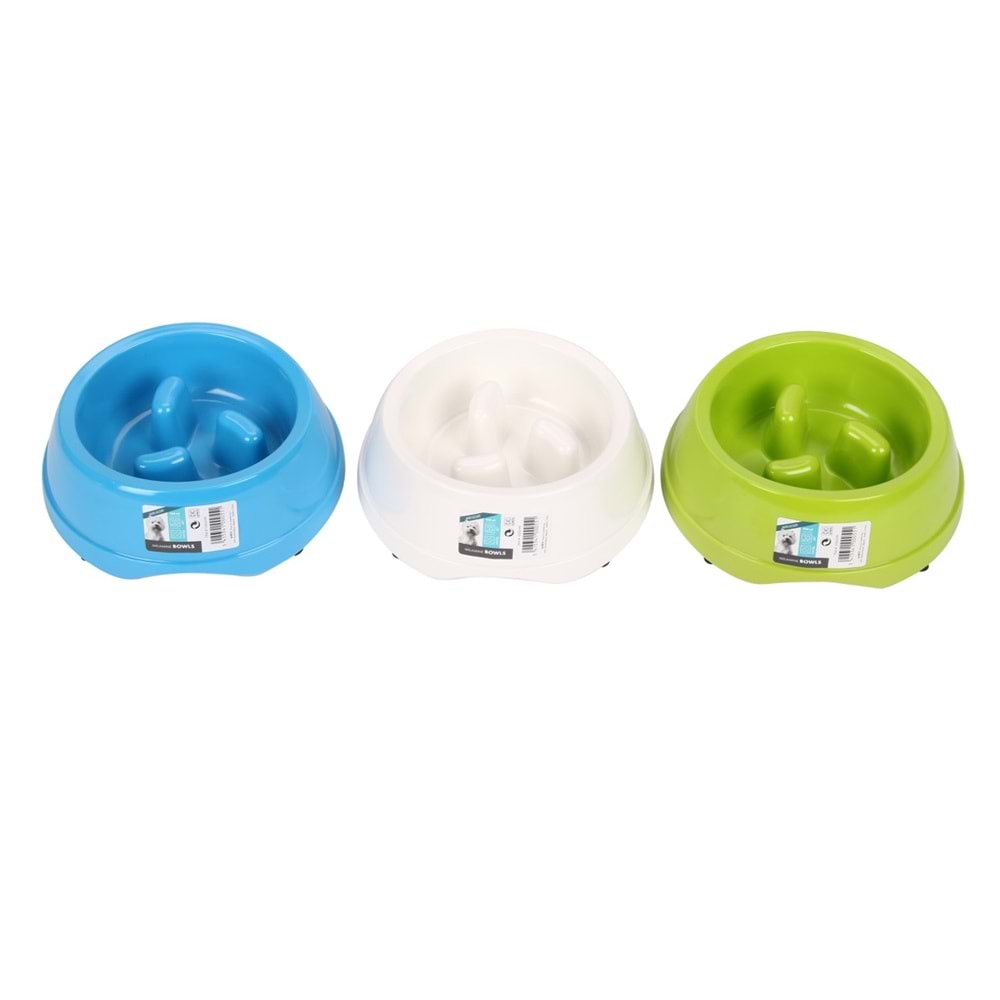 10502199 M-PETS MELAMİN YAVAŞ YEME MAMA KABI 450ML