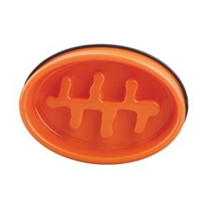 10504017 M-PETS FISHBONE YAVAŞ YEME MAMA KABI 1200ML ORANGE