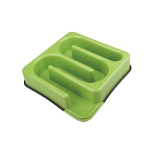 10504208 M-PETS LABRYNTH YAVAŞ YEME MAMA KABI 1200ML GREEN