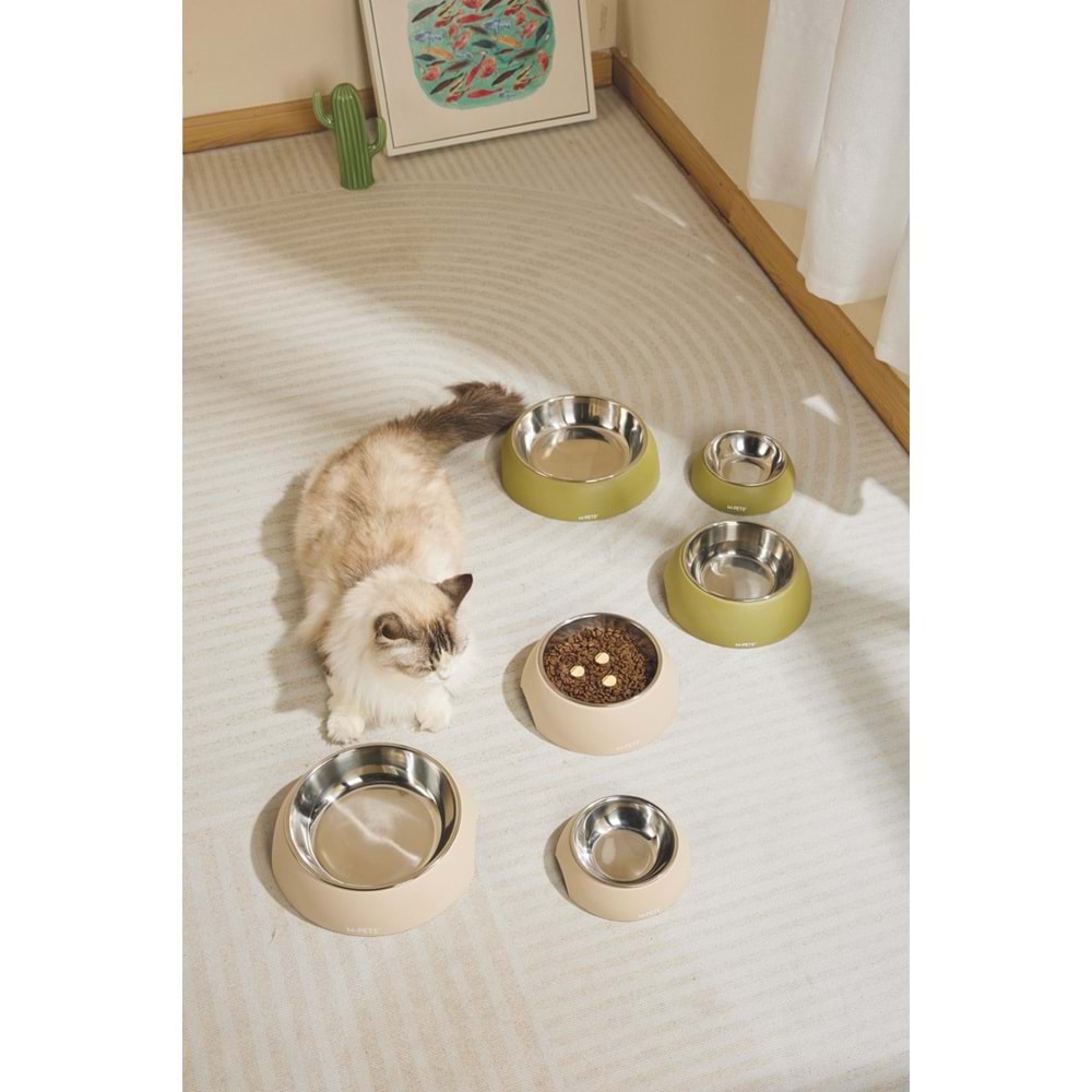 10510899 M-PETS ECO BAMBOO MAMA KABI 350ML SAND