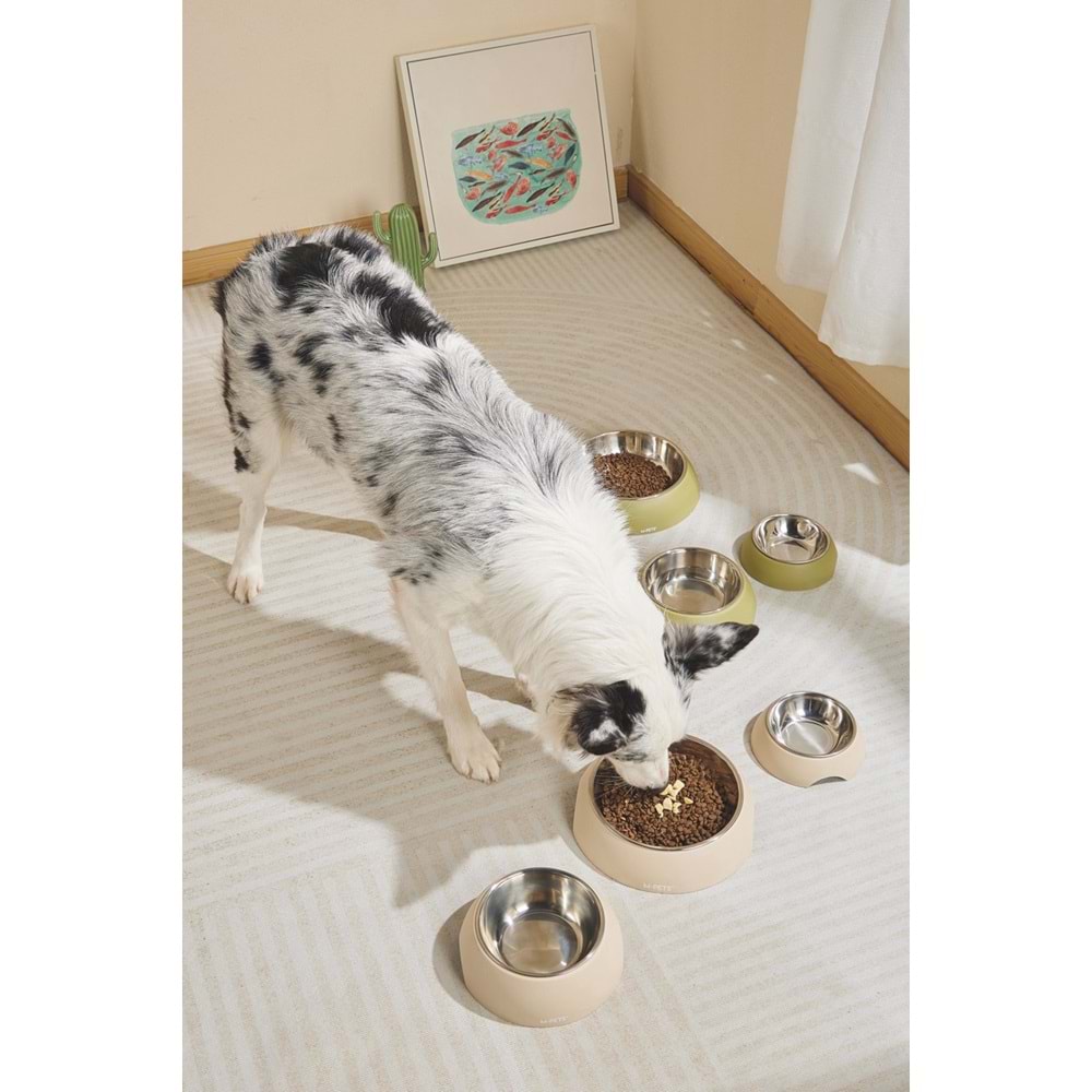 10510899 M-PETS ECO BAMBOO MAMA KABI 350ML SAND