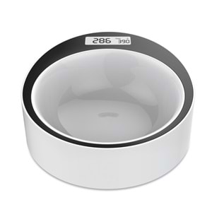 10520099 M-PETS YUMI SMART DİGİTAL TARTILI MAMA KABI WHİTE