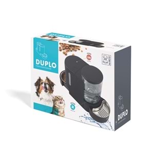 10530399 M-PETS DUPLO MAMA ve SU KABI HAZNELİ BLACK 3L/1.3KG