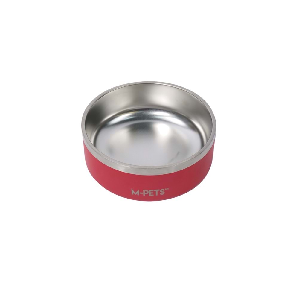 10530999 M-PETS ESKIMO ÇİFT CİDARLI MAMA KABI 1.25L RED