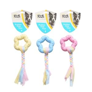 10604-ALLY PAWS KÖPEKLER İÇİN KAUÇUK PATİLİ STAR OYUNCAK