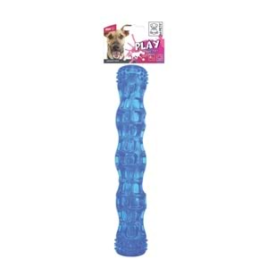 10608199 M-PETS SQUEAKY STİCK KÖPEK OYUNCAĞI BLUE 27.3X5CM