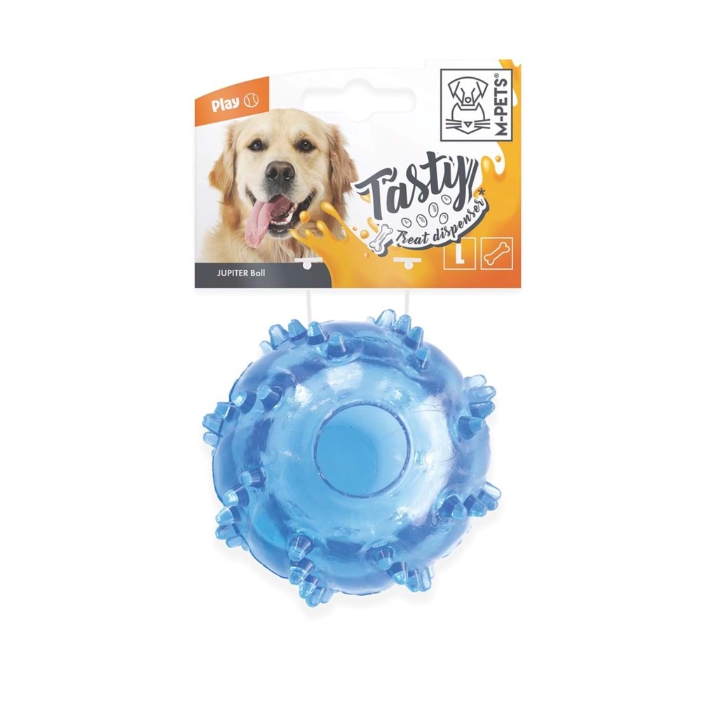 10608899 M-PETS JUPITER ÖDÜL HAZNELİ KAUÇUK TOP (L)