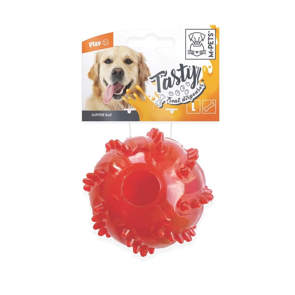 10608899 M-PETS JUPITER ÖDÜL HAZNELİ KAUÇUK TOP (L)